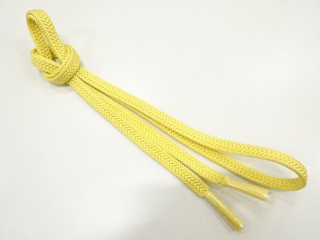 未使用品　正絹　手組帯締め